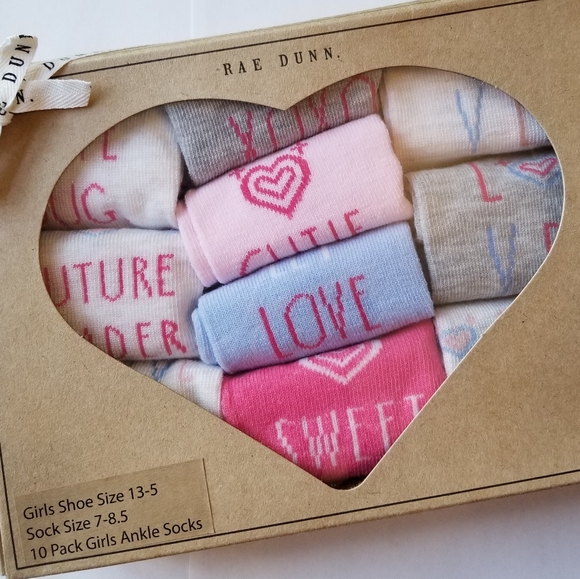 ❗Rae Dunn Girls Sock Set❗ - Picture 4 of 5